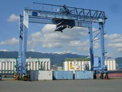 Tuam Tshoj Nruab Nrab Gantry Crane Port Crane