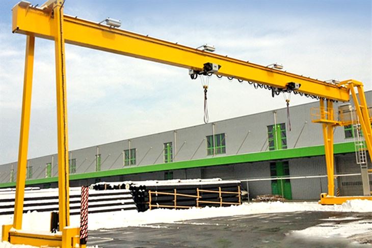 Euro Type Single Girder Gantry Crane 10 Ton
