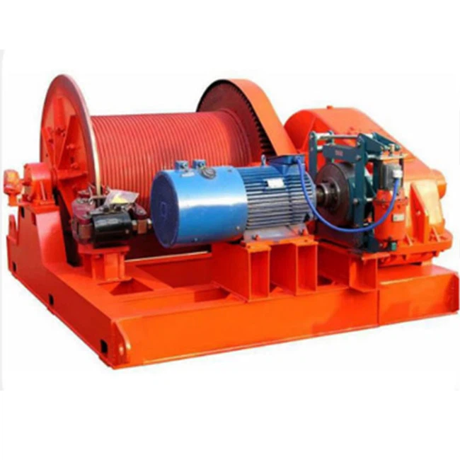 Double Drum Winch For High Mast